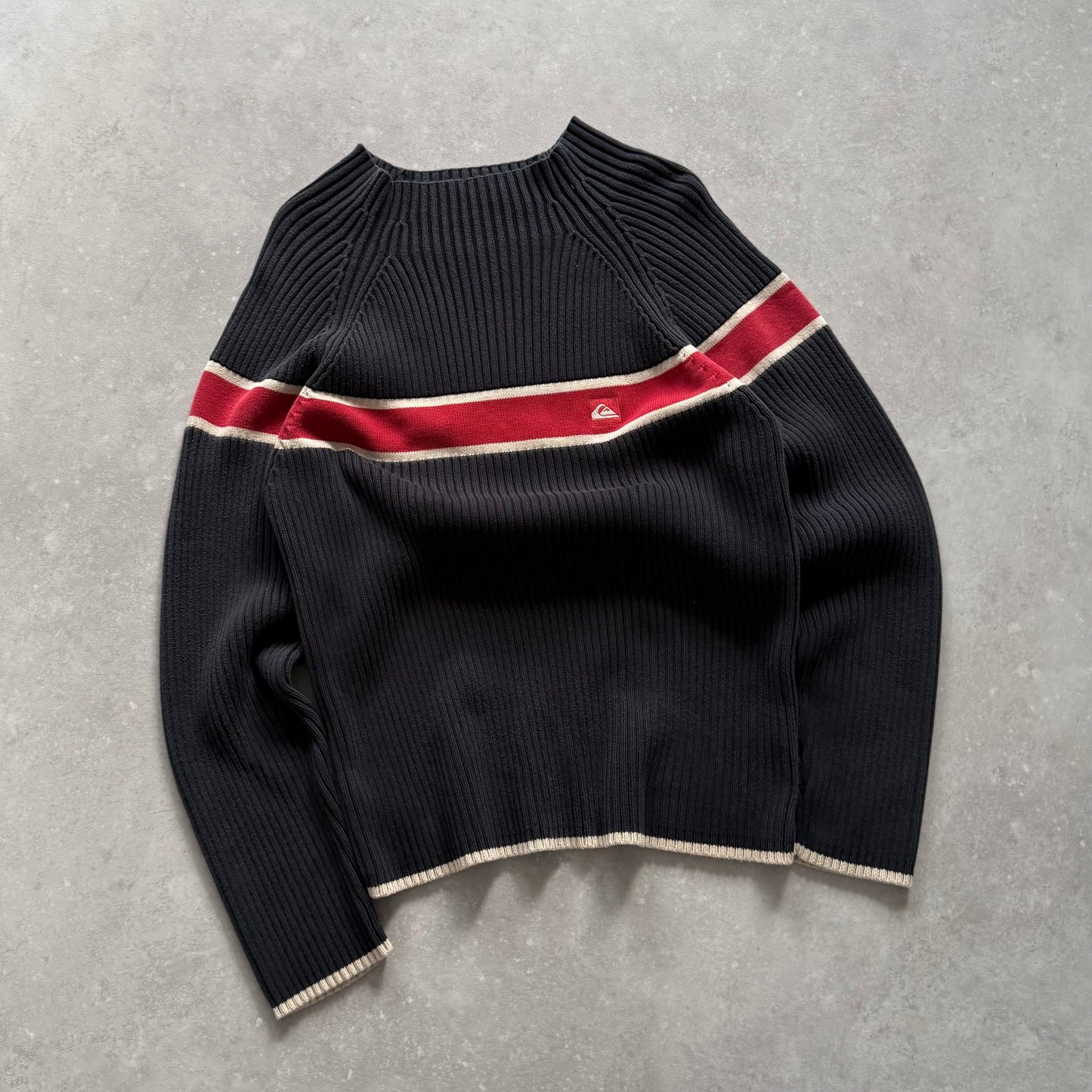 00’s Quiksilver Cable Knit Jumper (M)