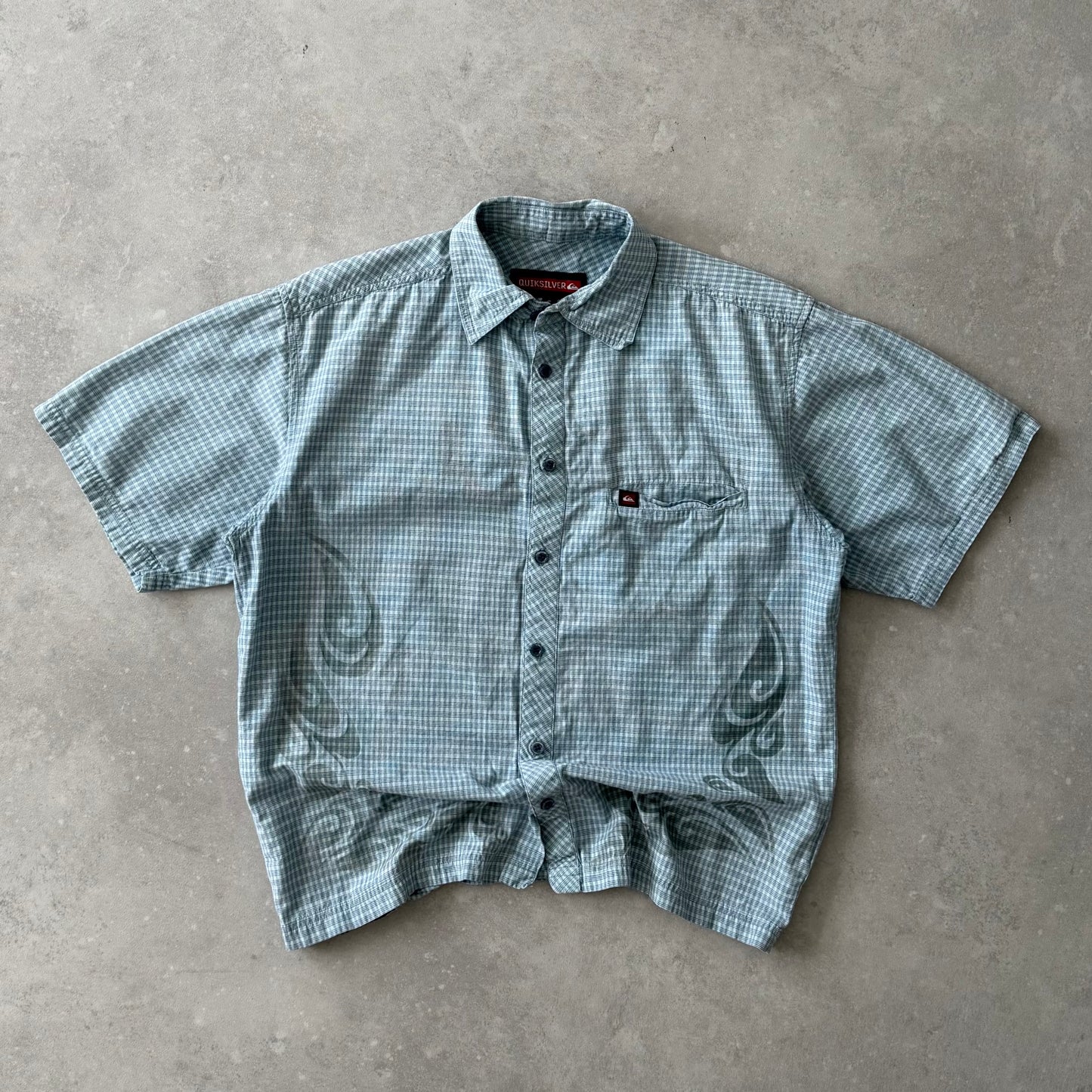 00’s Quiksilver Tribal Shirt (S)