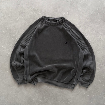 00’s Quiksilver Corduroy Knit Jumper (L)