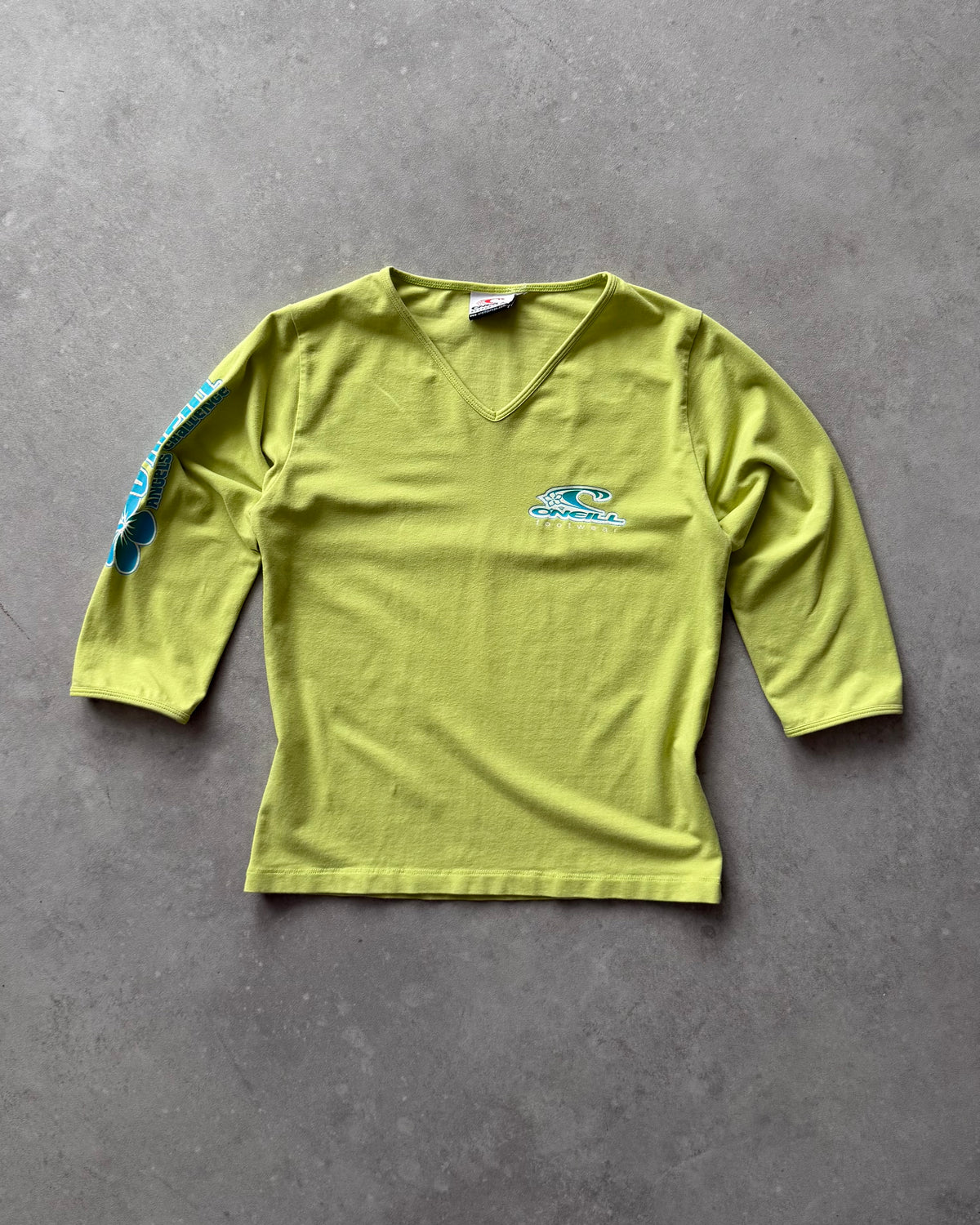 Vintage O’Neill Women’s 3/4 Sleeve T-shirt (M)