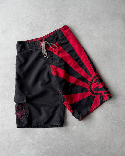 Vintage Billabong Andy Irons Rising Sun Boardshorts (28)