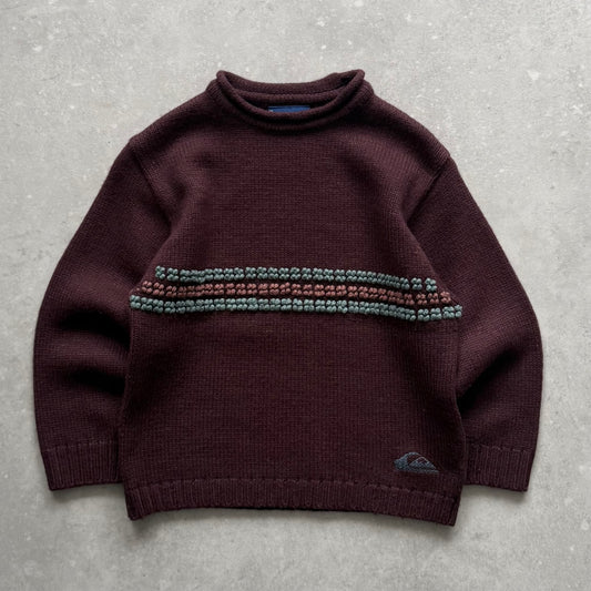 00's Quiksilver Knit Jumper (XXS)
