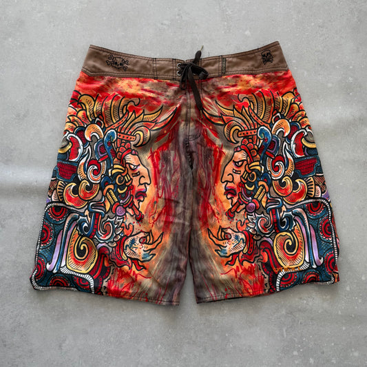 00’s O’Neill ''La Raza'' Boardshorts (38)