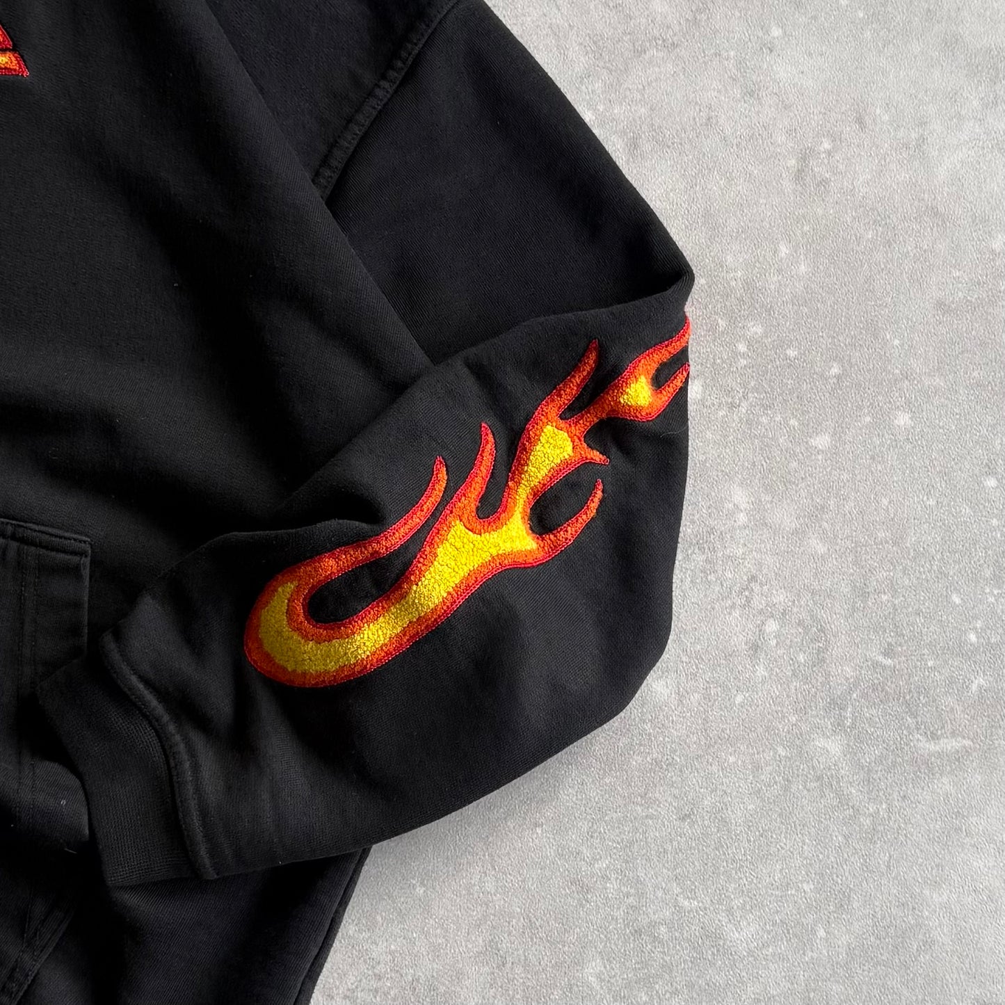 00’s Quiksilver Flame Hoodie (L)