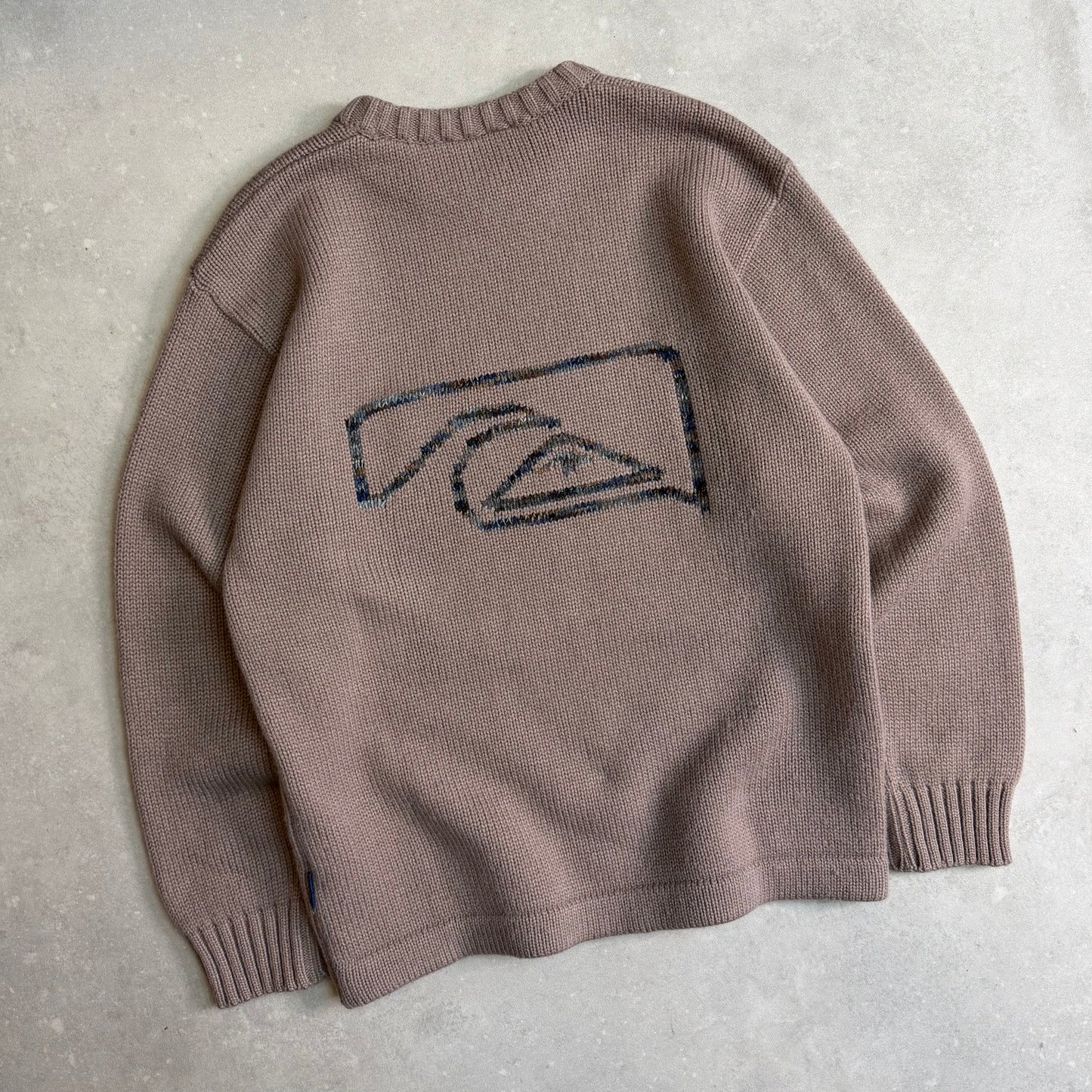00's Quiksilver Knit Jumper (M)
