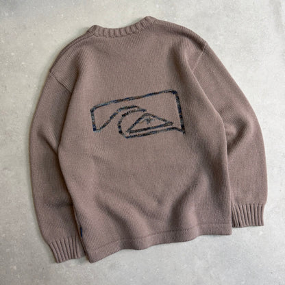00's Quiksilver Knit Jumper (M)