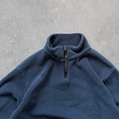 00’s Quiksilver 1/4 Length Zip Fleece (M)