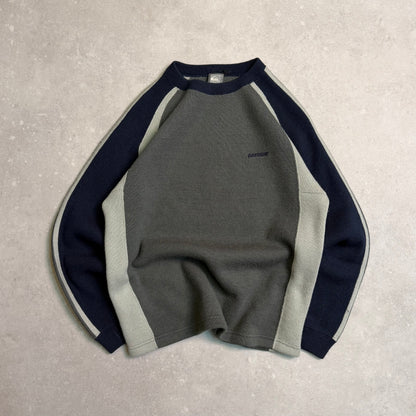00’s Quiksilver Fleece Lined Knit Jumper (S)