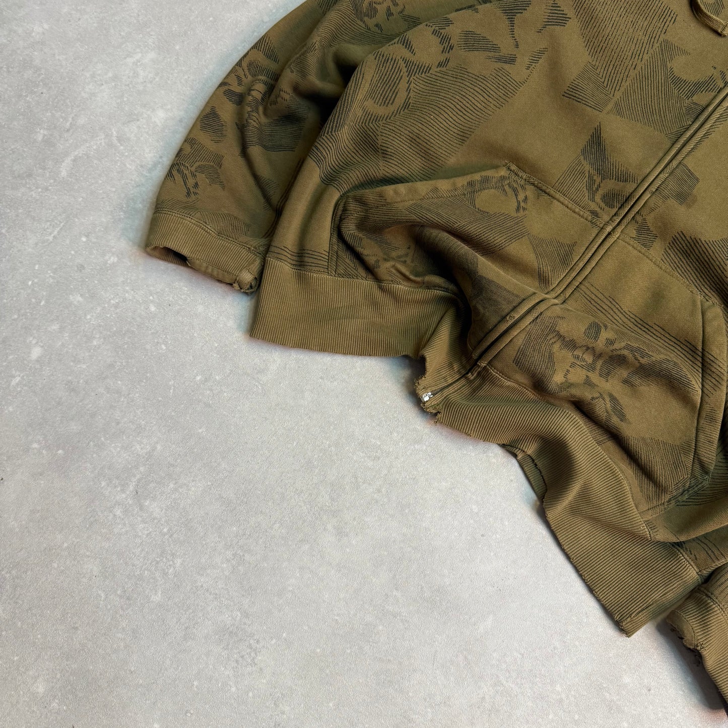 00’s Oakley Skull Hoodie (L)