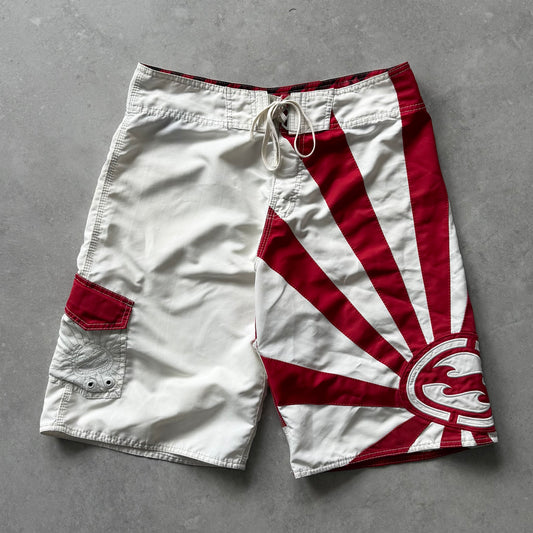 Vintage Billbong Andy Irons Rising Sun Boardshorts (32)