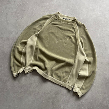 00's Quiksilver Corduroy Knit Jumper (M)
