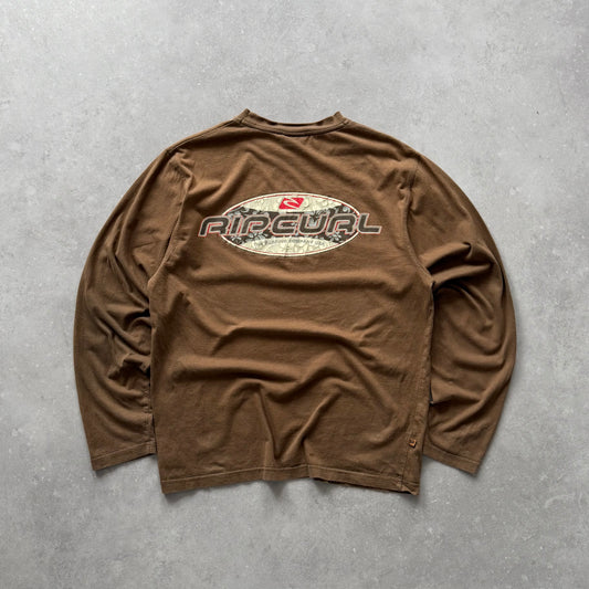 Vintage Rip Curl Long Sleeve T-shirt (S)