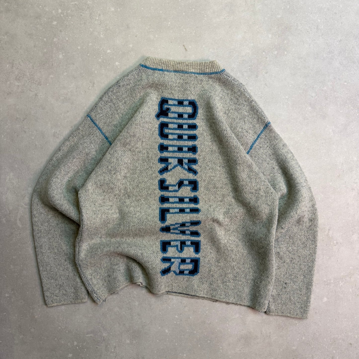 90’a Quiksilver Knit Jumper (L)