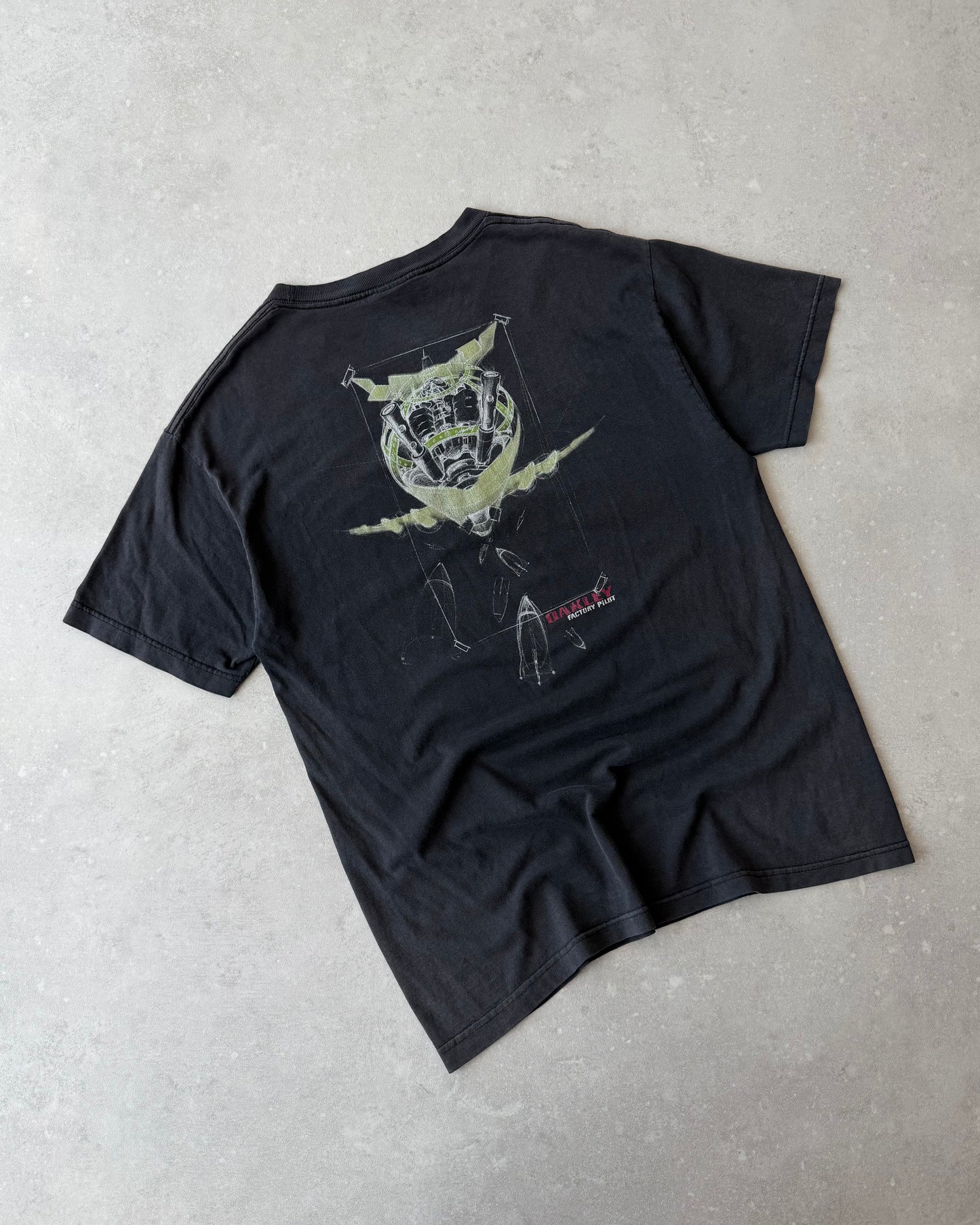 Vintage Oakley Factory Pilot T-shirt (XL)