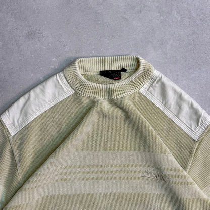 00’s Quiksilver Corduroy Knit Jumper (L)