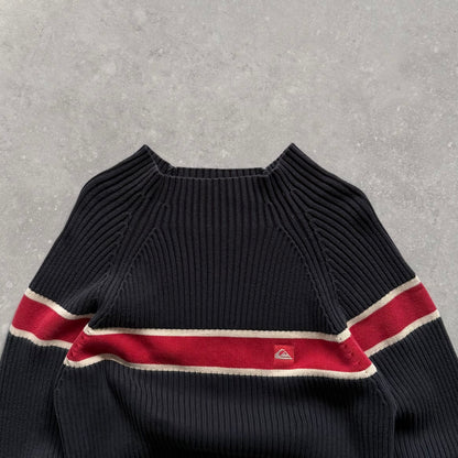 00’s Quiksilver Cable Knit Jumper (M)