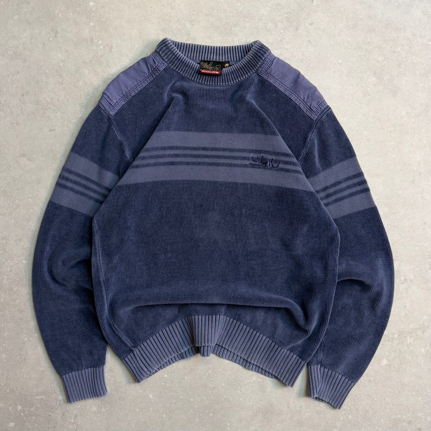 00’s Quiksilver Corduroy Knit Jumper (M)