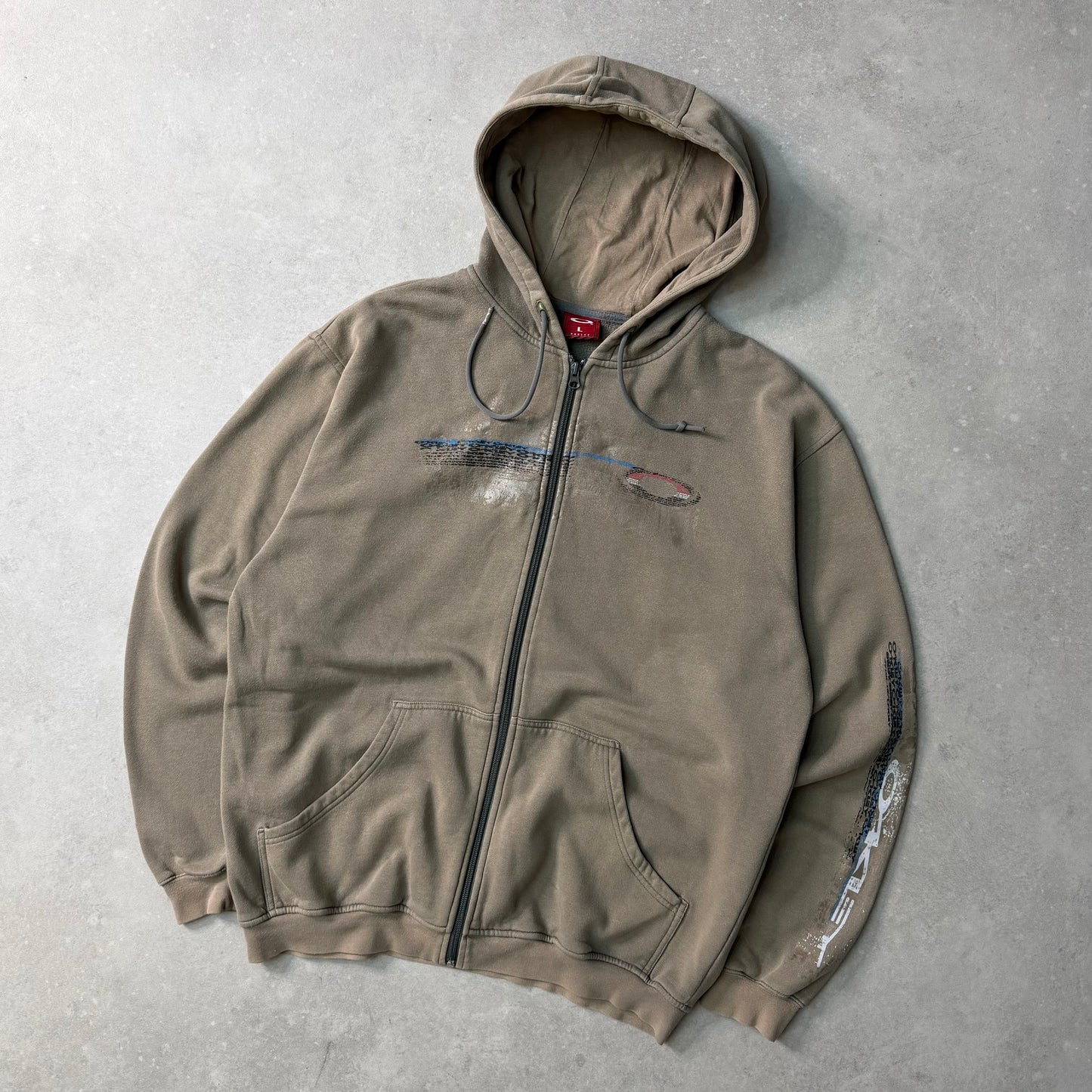 00's Oakley Zip-up Hoodie (L)