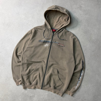 00's Oakley Zip-up Hoodie (L)