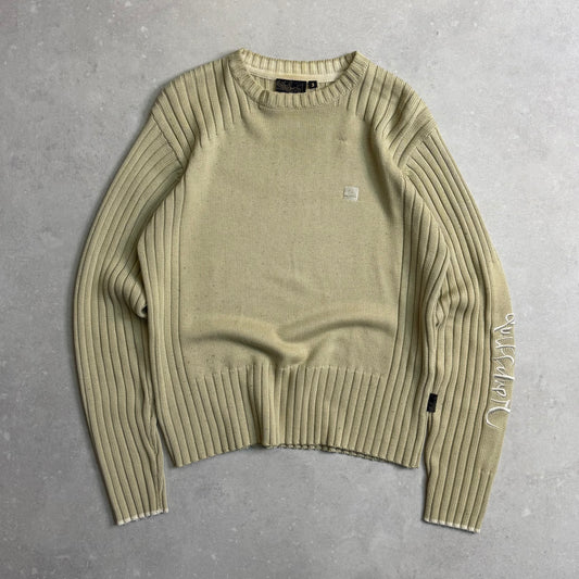 00's Quiksilver Cable Knit Jumper (S)