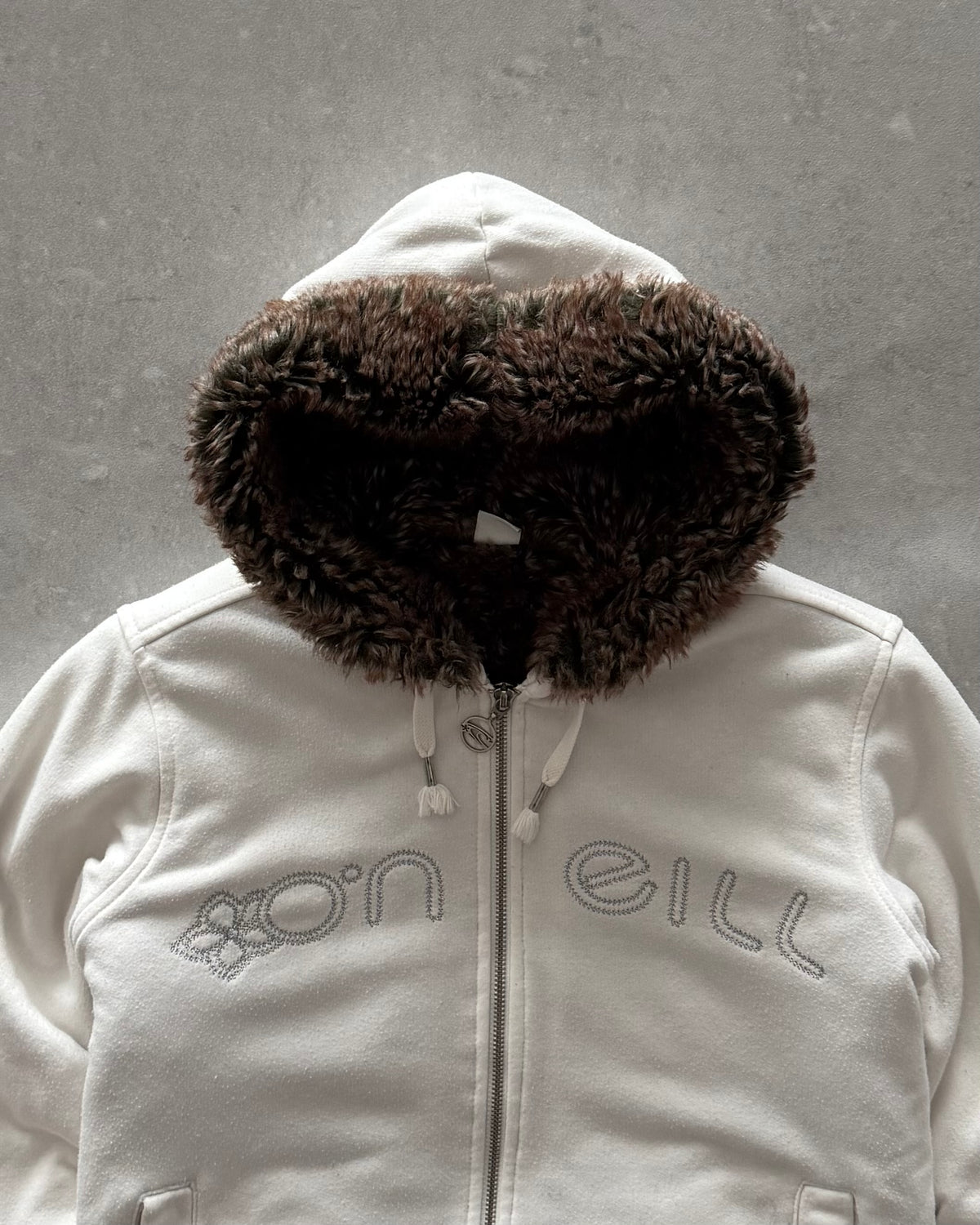 Vintage O’Neill Fur Lined Hoodie (S)