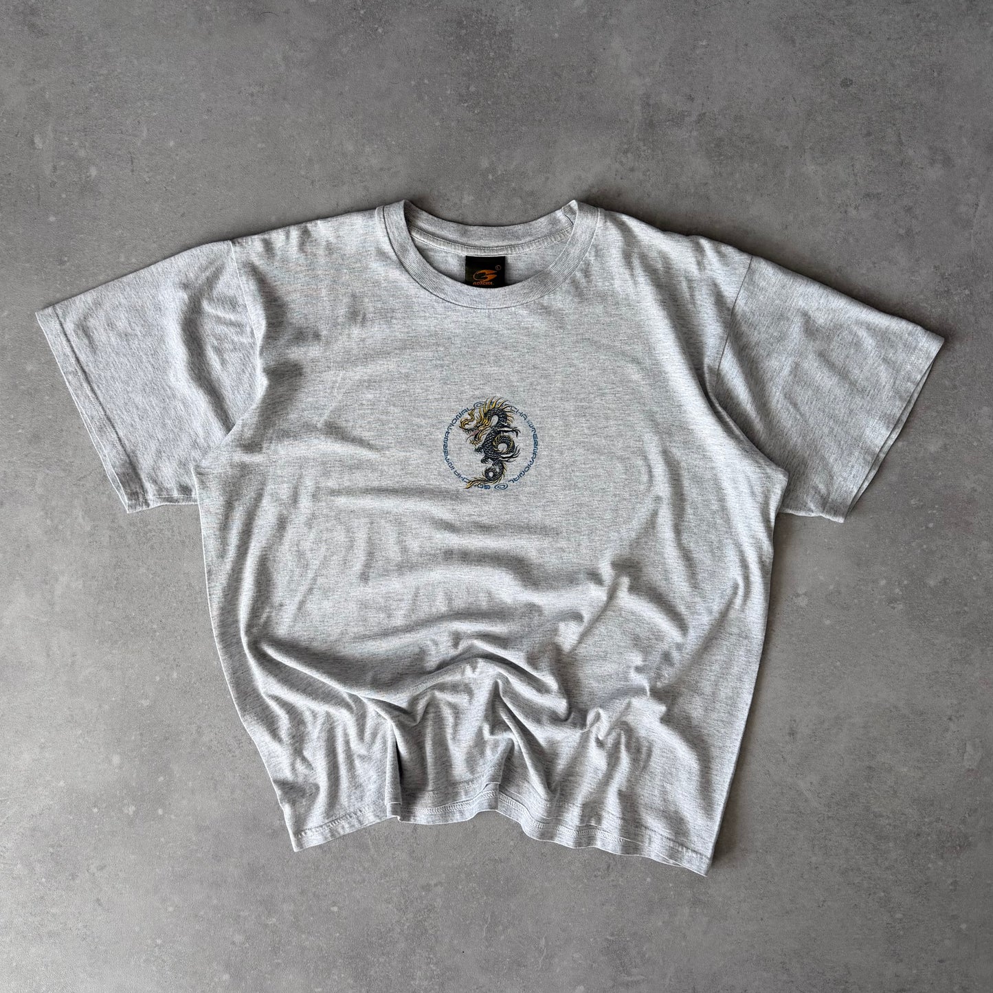 00’s Gotcha Dragon Print T-shirt (M)