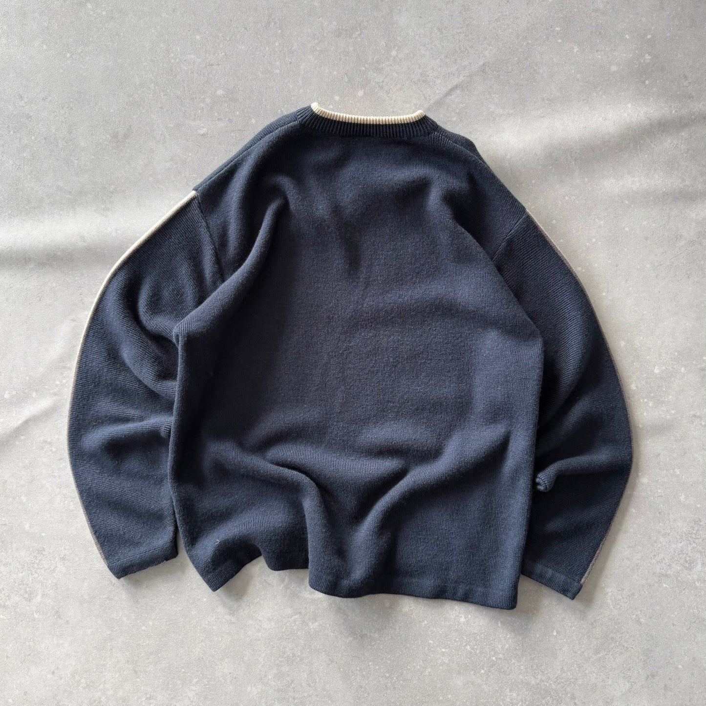 00’s Quiksilver  V-Neck Knit Jumper (L)