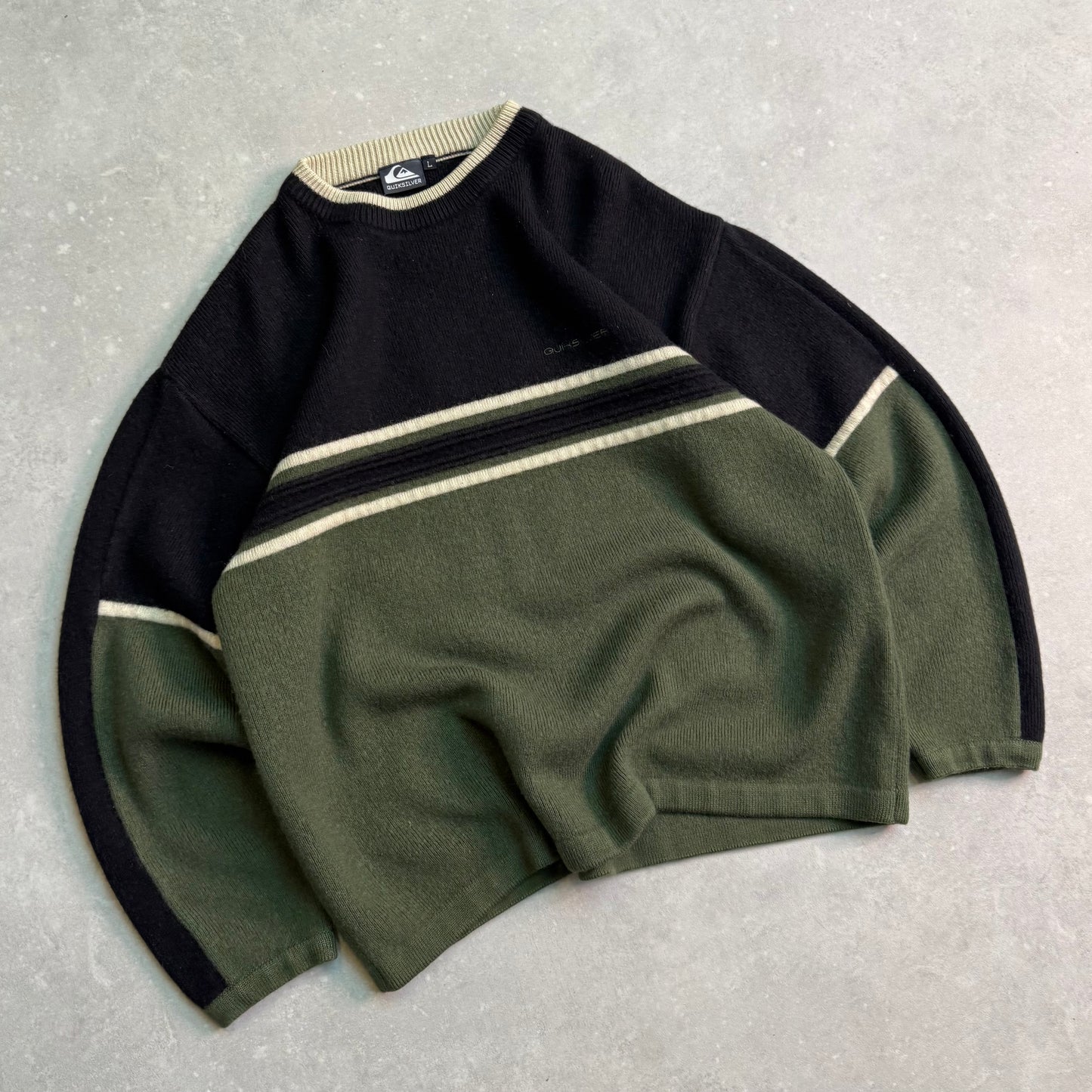 00’s Quiksilver Knit Jumper (L)