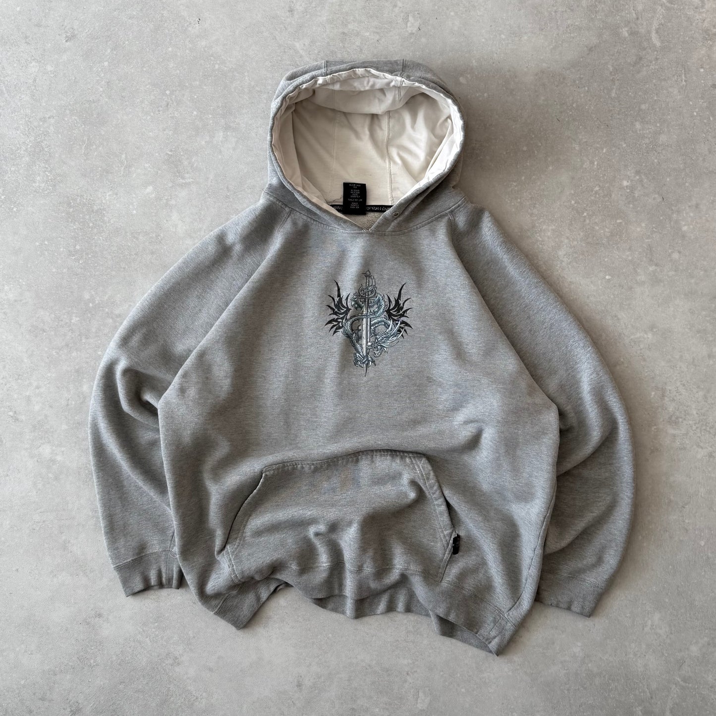 90’s Top Heavy Dragon Hoodie (L)