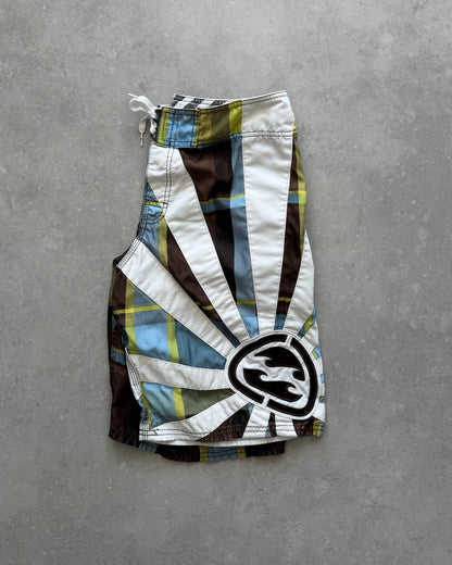 Vintage Billabong Andy Irons Rising Sun Boardshorts (30)