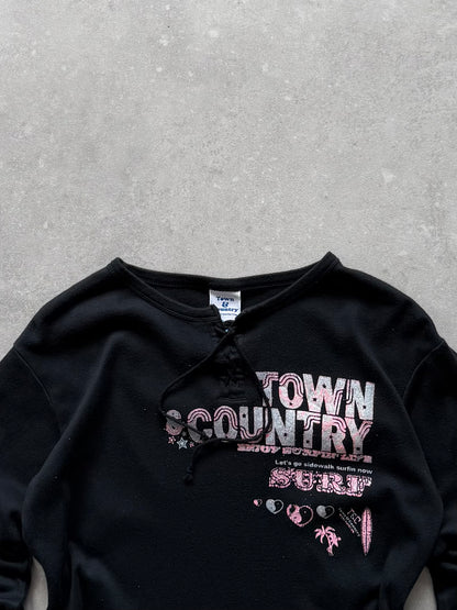 Vintage Women’s T&C Long Sleeve Top (L)