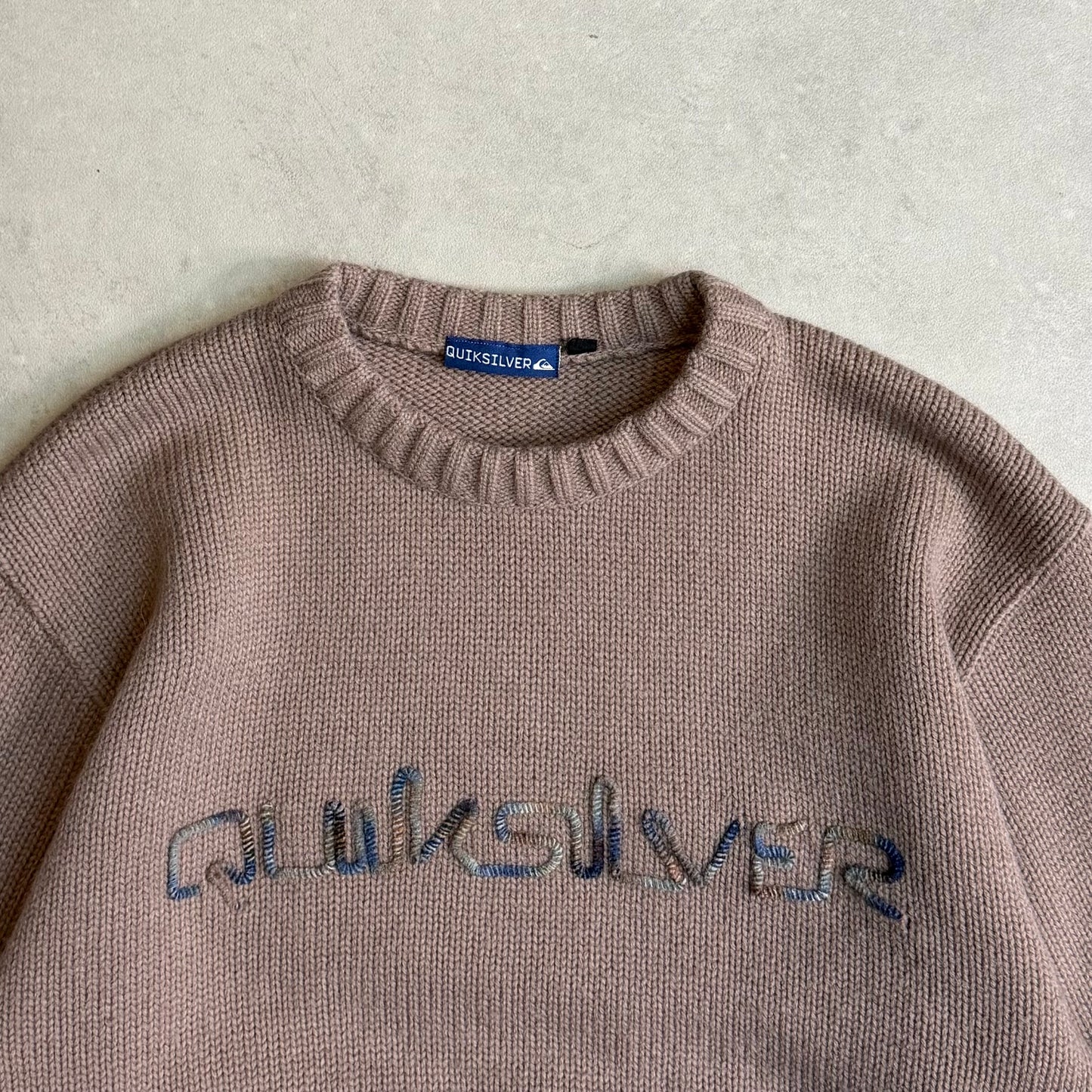 00's Quiksilver Knit Jumper (M)