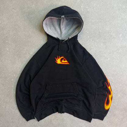 00’s Quiksilver Flame Hoodie (S)