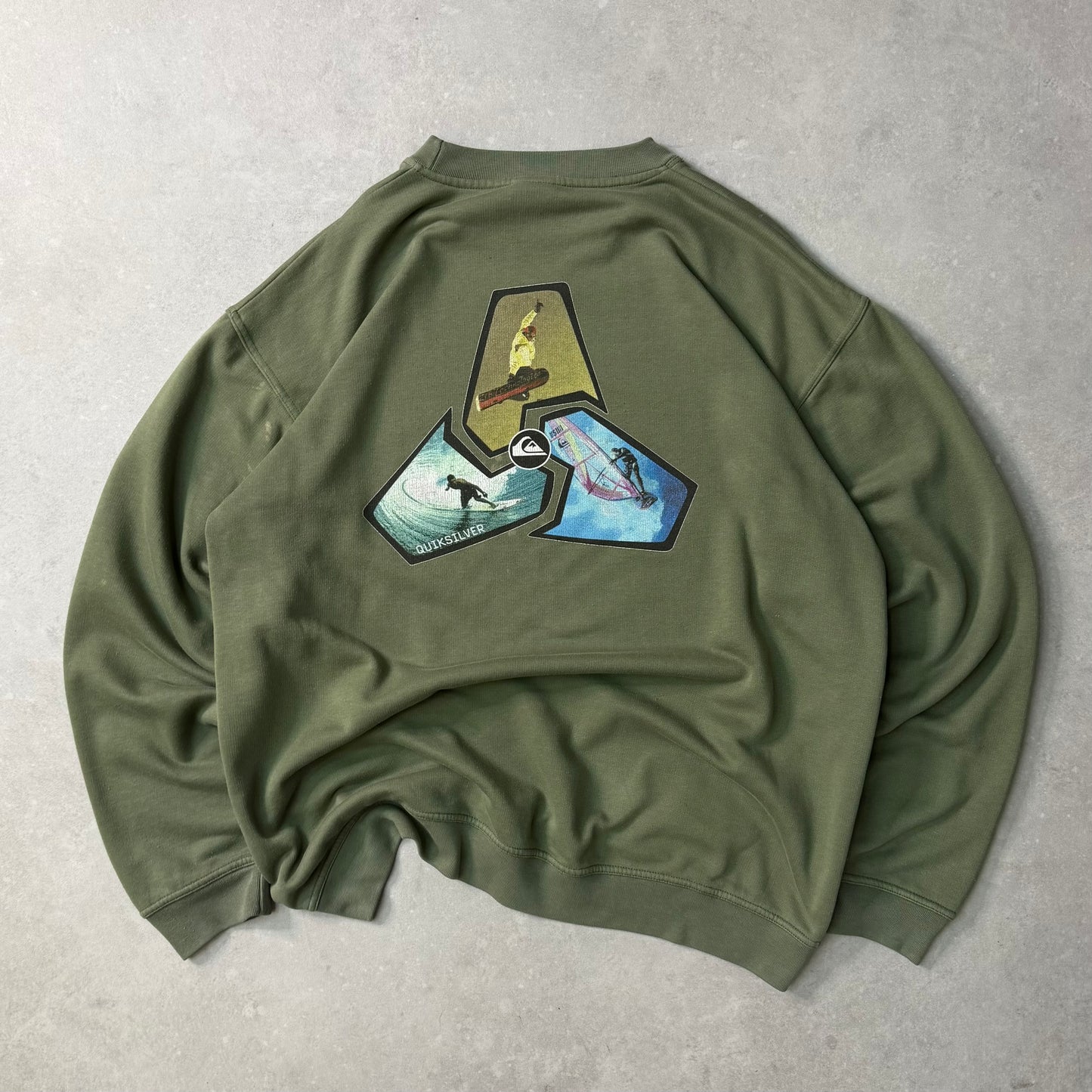 00's Quiksilver IRL Sweatshirt (XL)