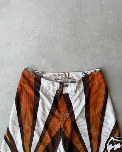Vintage Billabong Andy Irons Samurai Boardshorts (36)