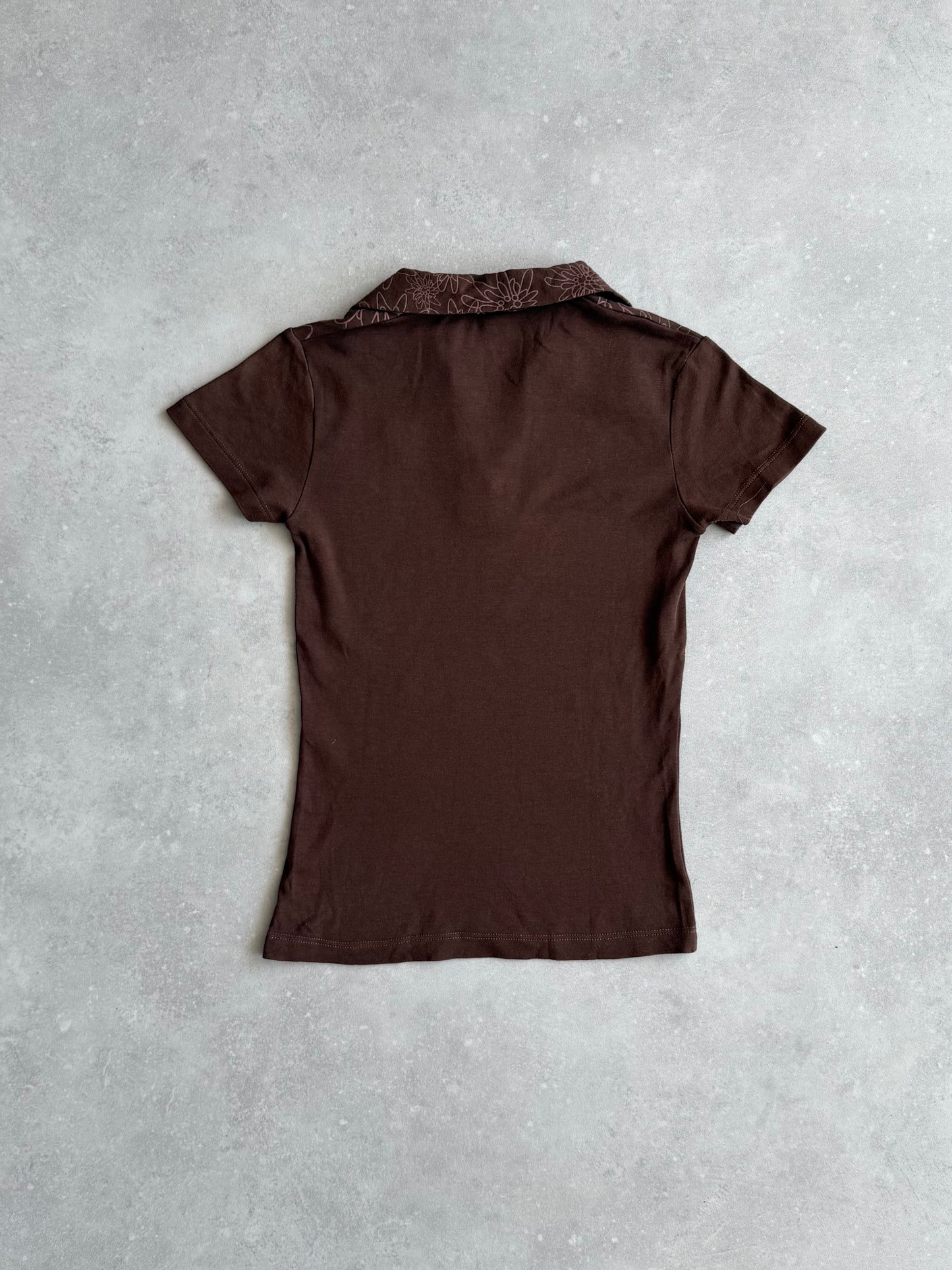 Vintage Billabong Women’s Collared T-Shirt (10)