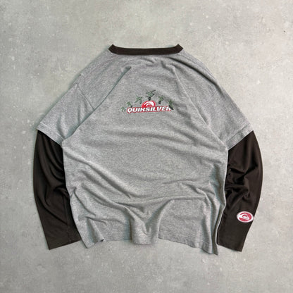 00’s Quiksilver Long Sleeve T-shirt (M)