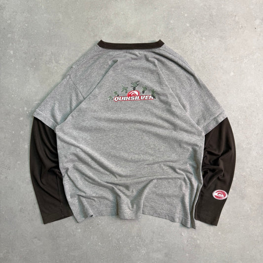 00’s Quiksilver Long Sleeve T-shirt (M)