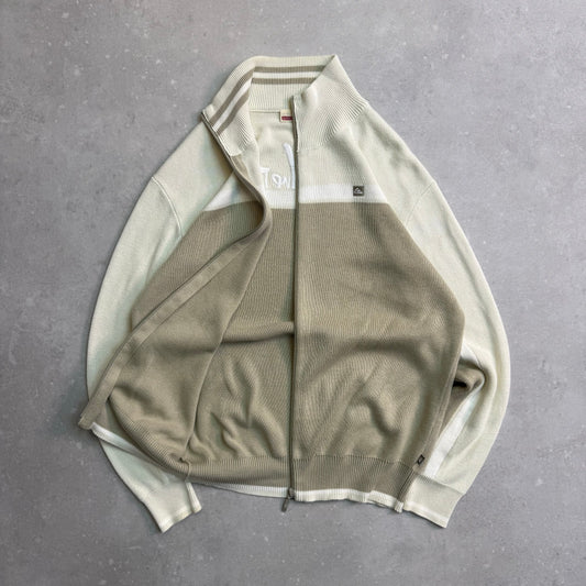 00’s Quiksilver Full Zip Knit Jumper (L)