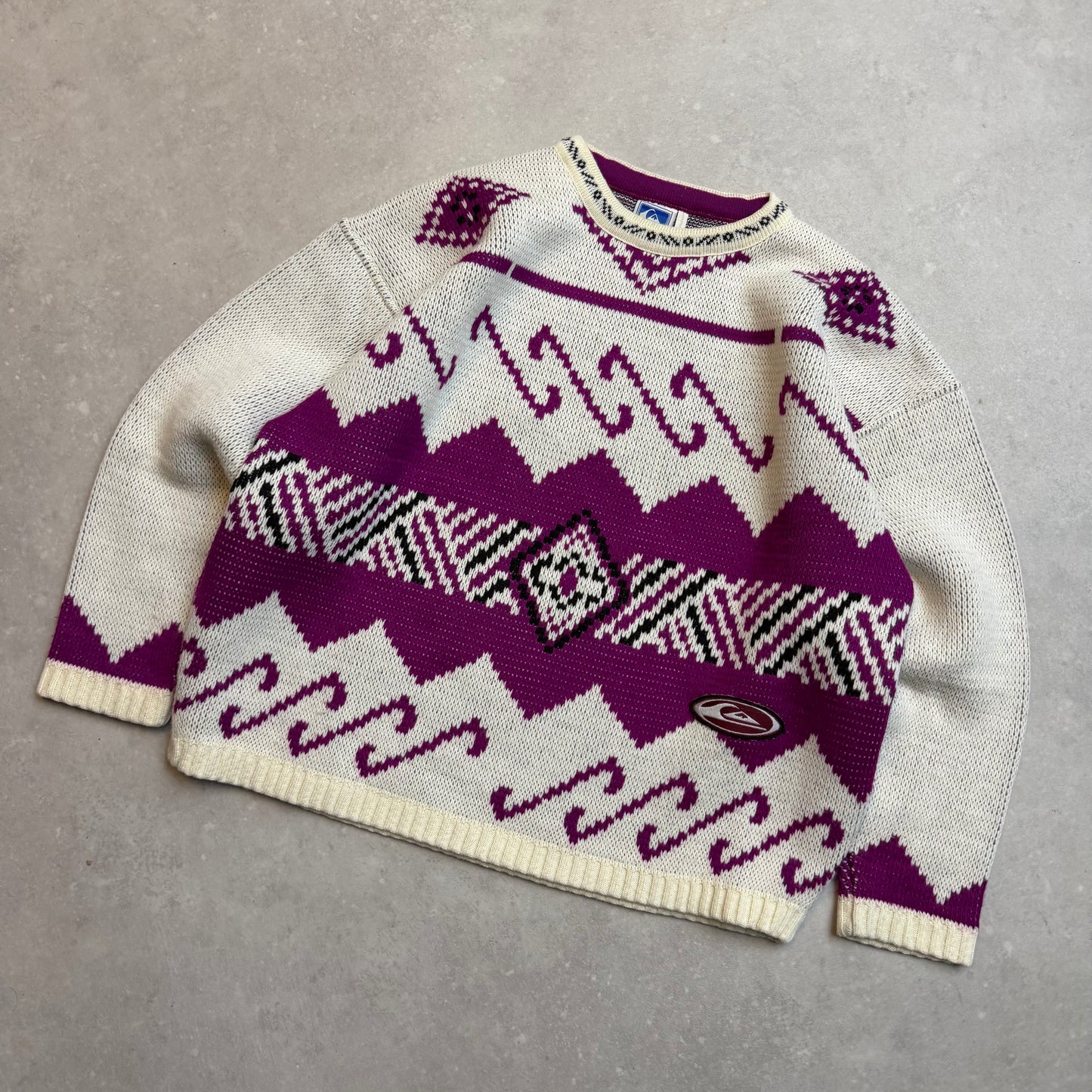 Late 80’s Quiksilver Knit Jumper (L)