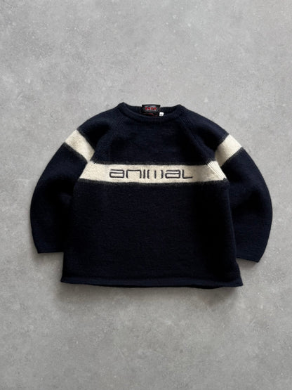 Vintage Animal Knit Jumper (XS)