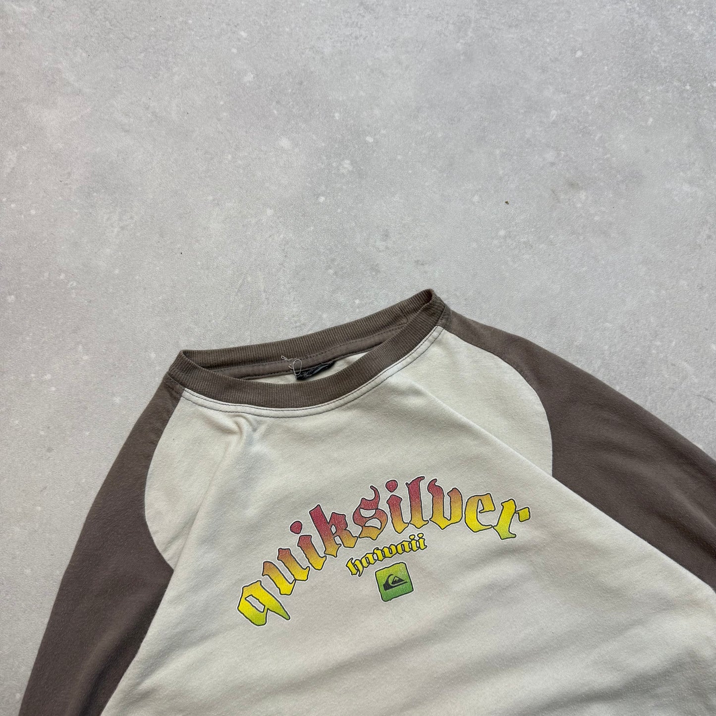 00’s Quiksilver Long Sleeve Baby Tee