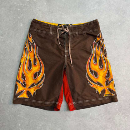 00’s Billabong Flame Board Shorts