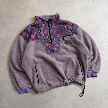 90's Quiksilver 1/4 Zip Fleece (L)
