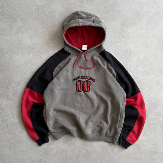 Vintage Oakley Tri-Tone Hoodie (S)
