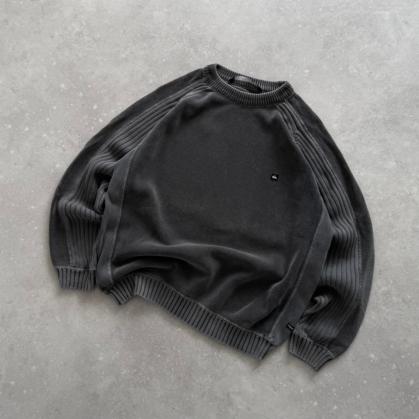 00’s Quiksilver Corduroy Knit Jumper (L)
