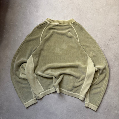 00’s Quiksilver Corduroy Knit Jumper (XL)