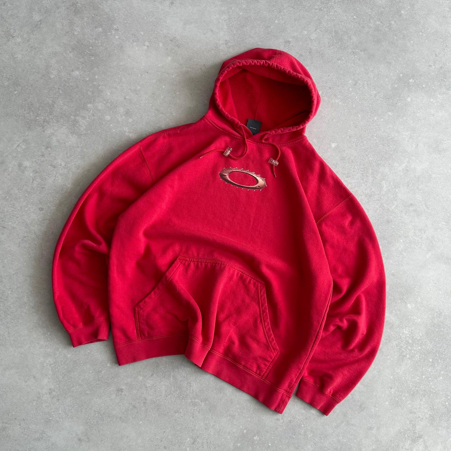 00's Oakley Software Saw Blade Hoodie (L)