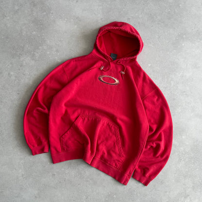 00's Oakley Software Saw Blade Hoodie (L)