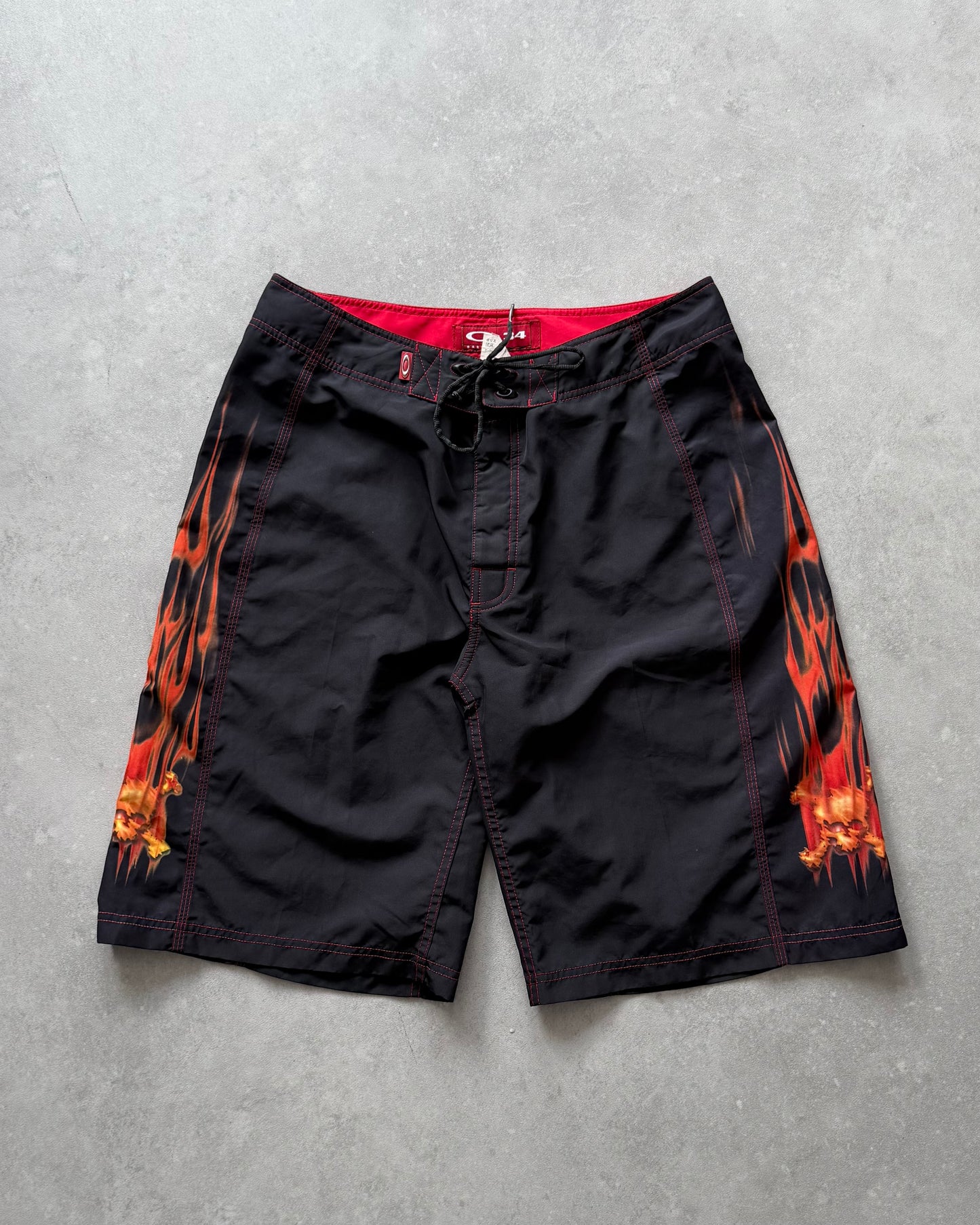 Vintage Oakley Flame Boardshorts (34)